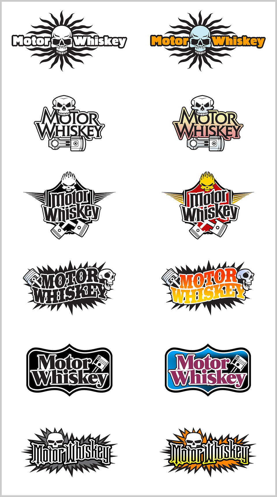 Motor Whiskey Logo