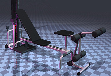 Bowflex Nautilus XTL Render