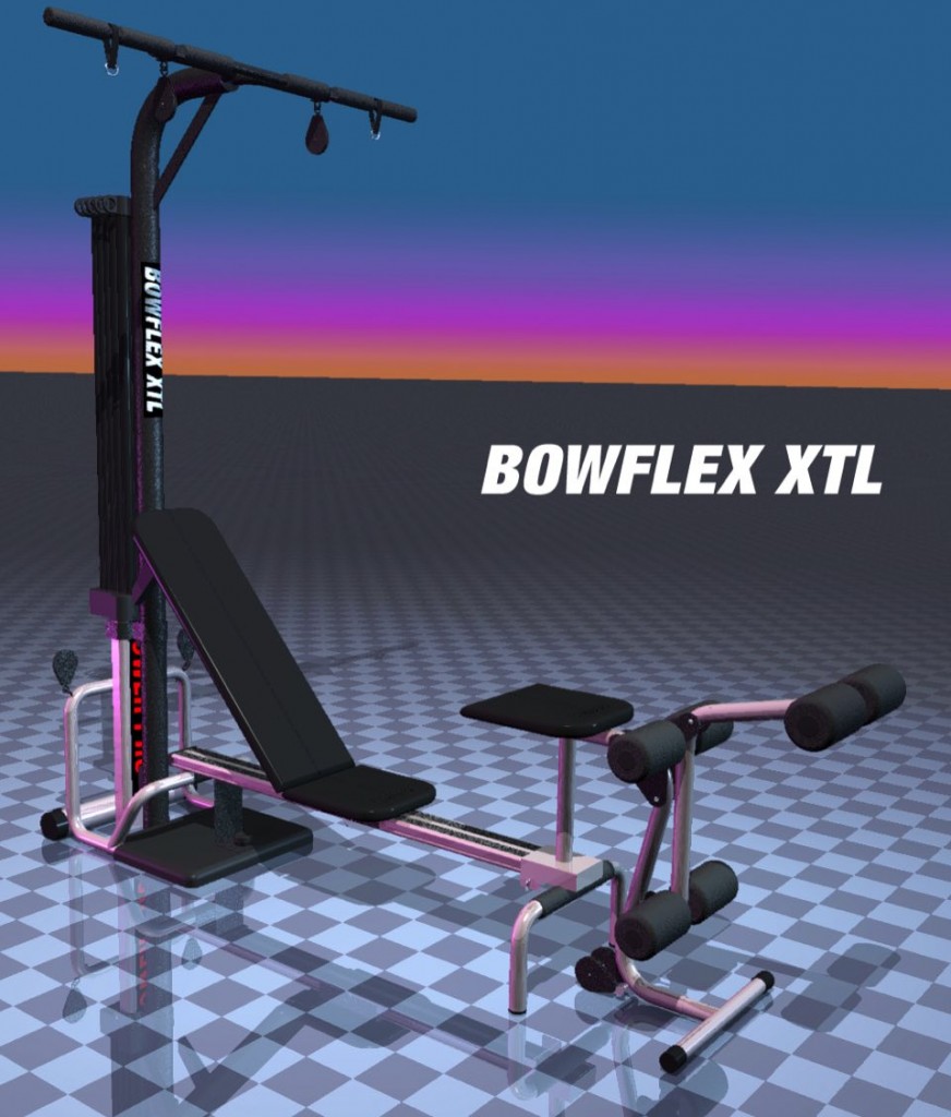 Bowflex Nautilus XTL Render Cliff Schinkel Design