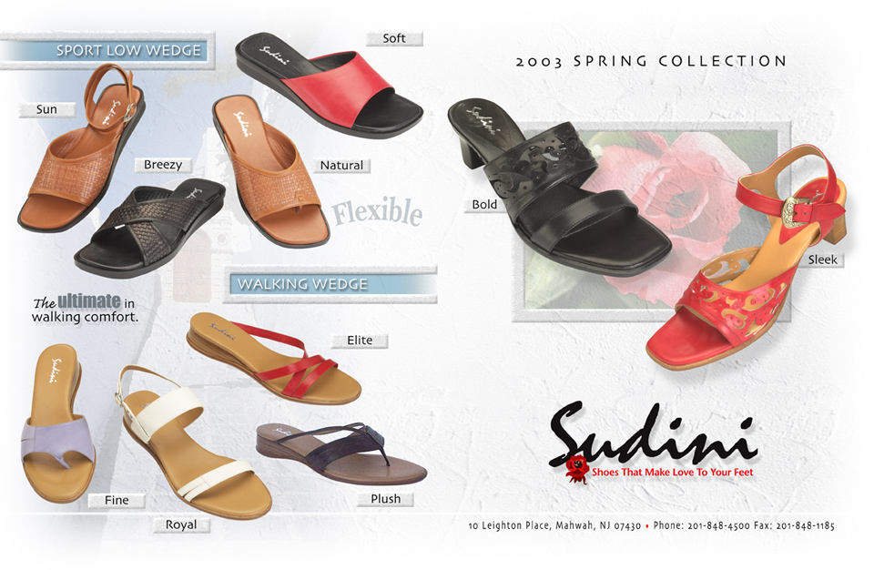 Sudini Shoes Spring 2003 Catalog