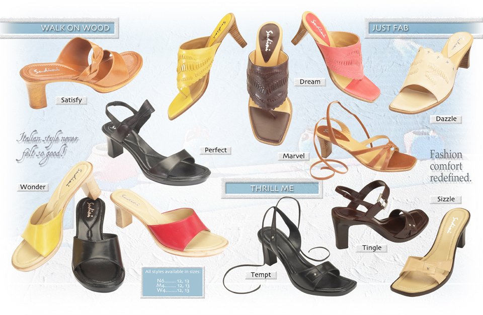 Sudini Shoes Spring 2003 Catalog