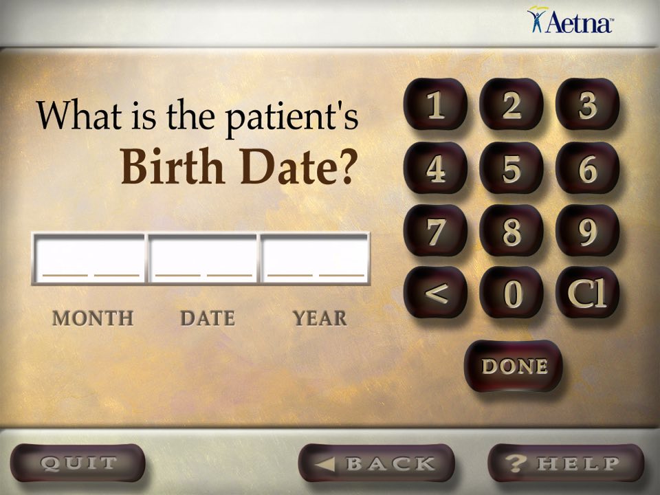 Wellspring Health Kiosk Interface