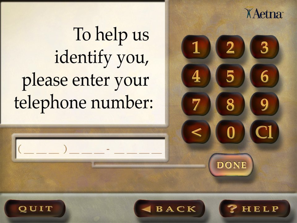 Wellspring Health Kiosk Interface