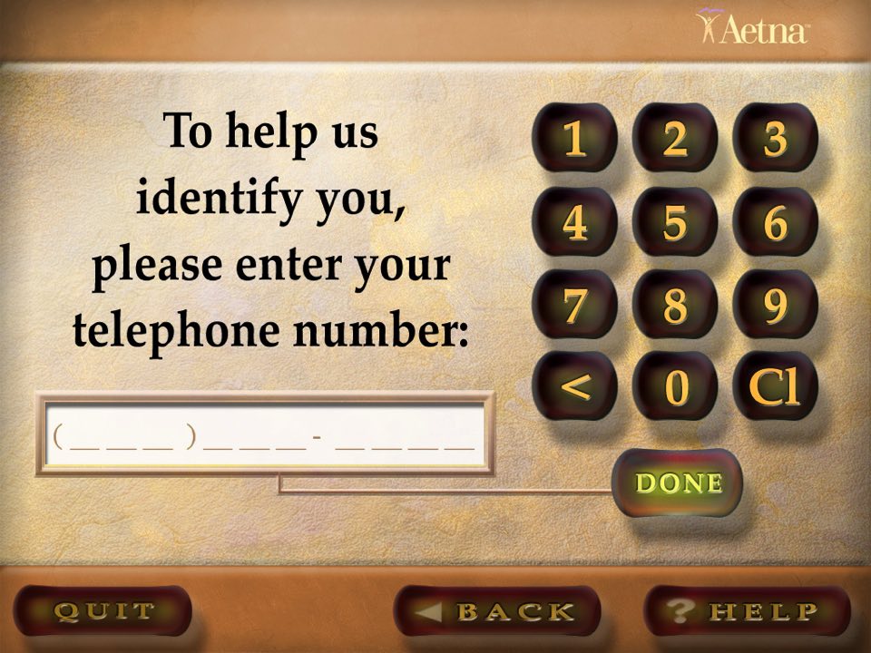 Wellspring Health Kiosk Interface