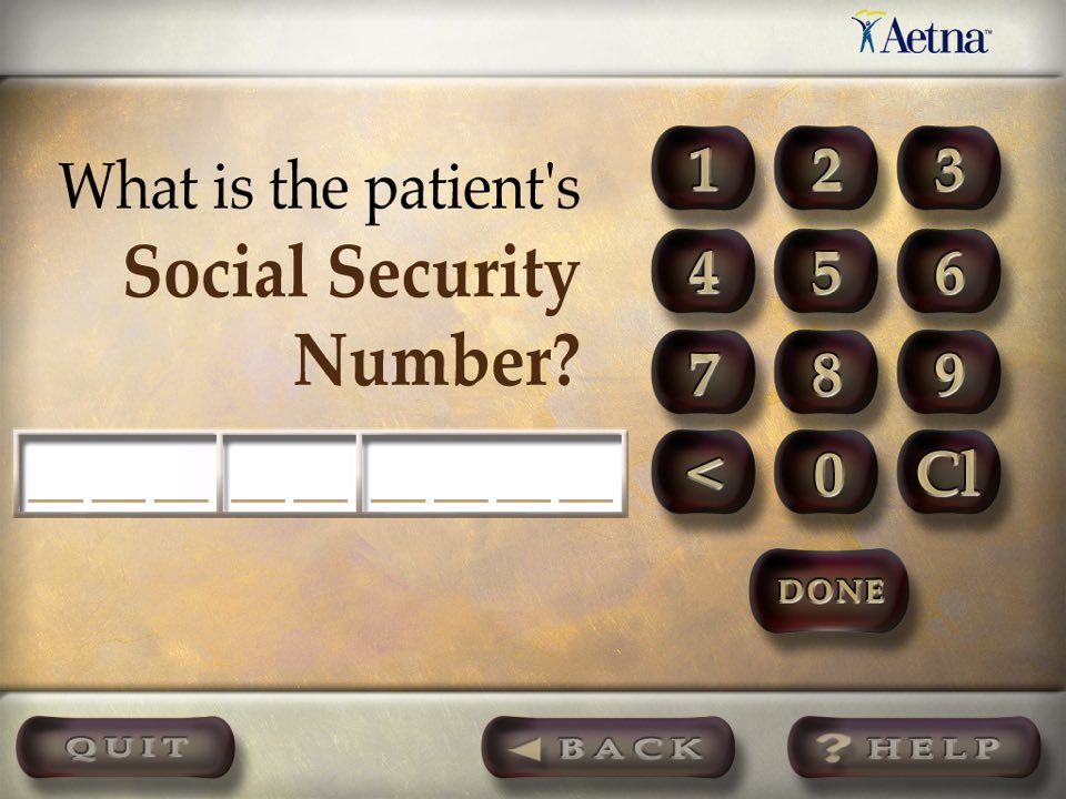 Wellspring Health Kiosk Interface