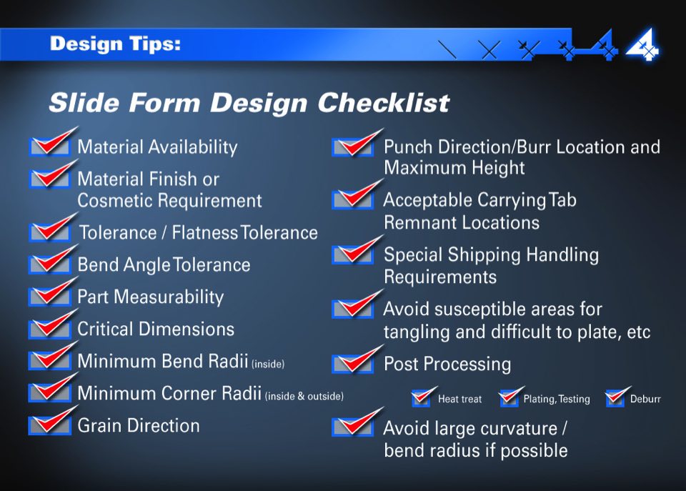 Northwest Fourslide Design and Slideforming Presentation