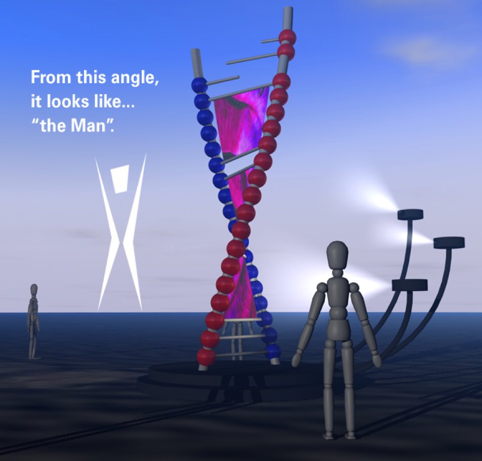 Burning Man Helix Sculpture Project