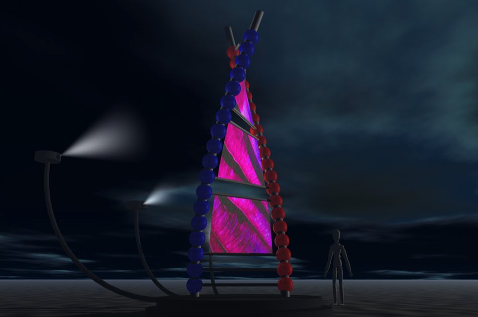 Burning Man Helix Sculpture Project