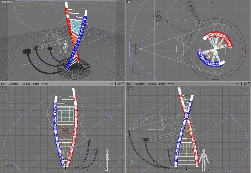 Burning Man Helix Sculpture Project