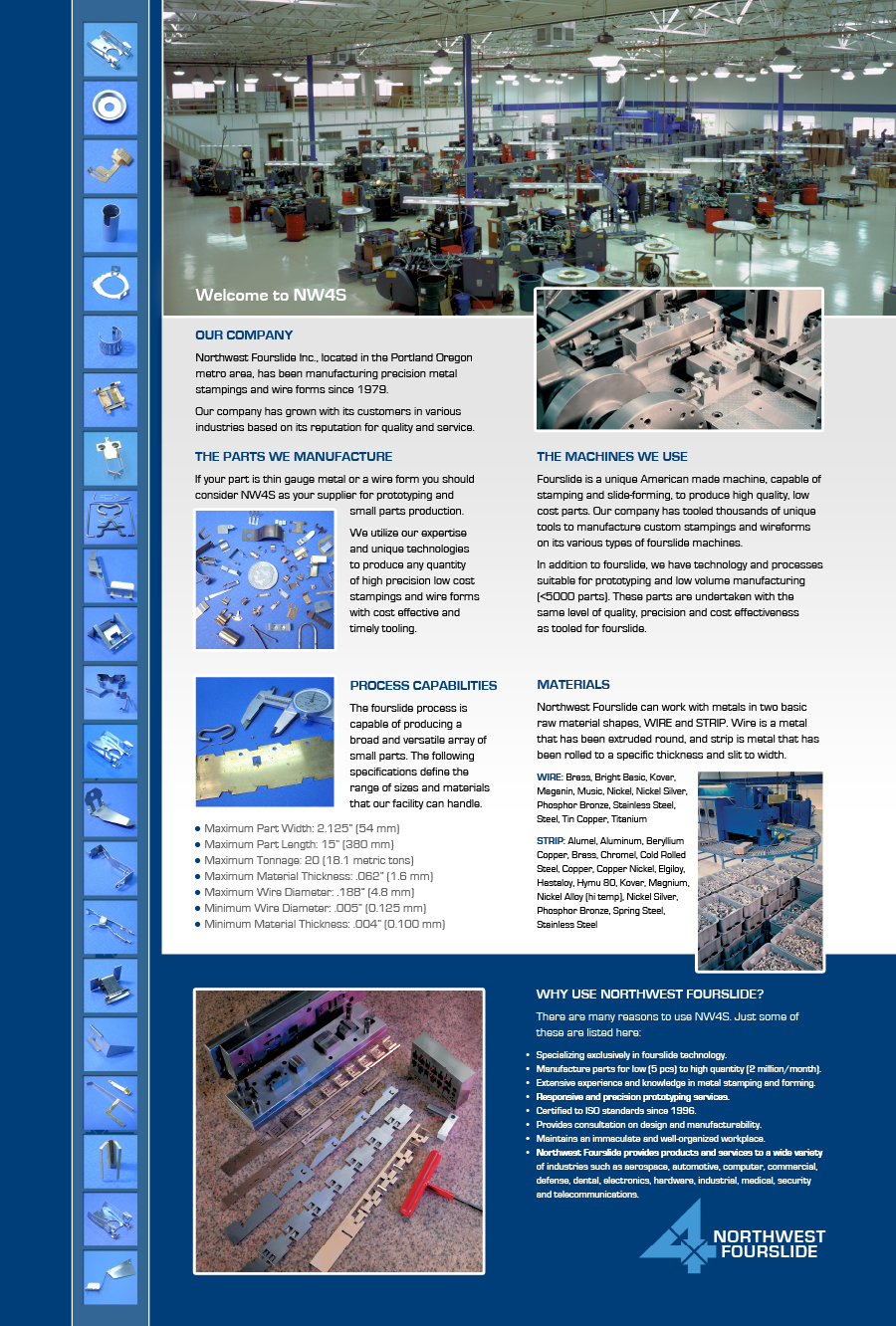 Northwest Fourslide Brochure