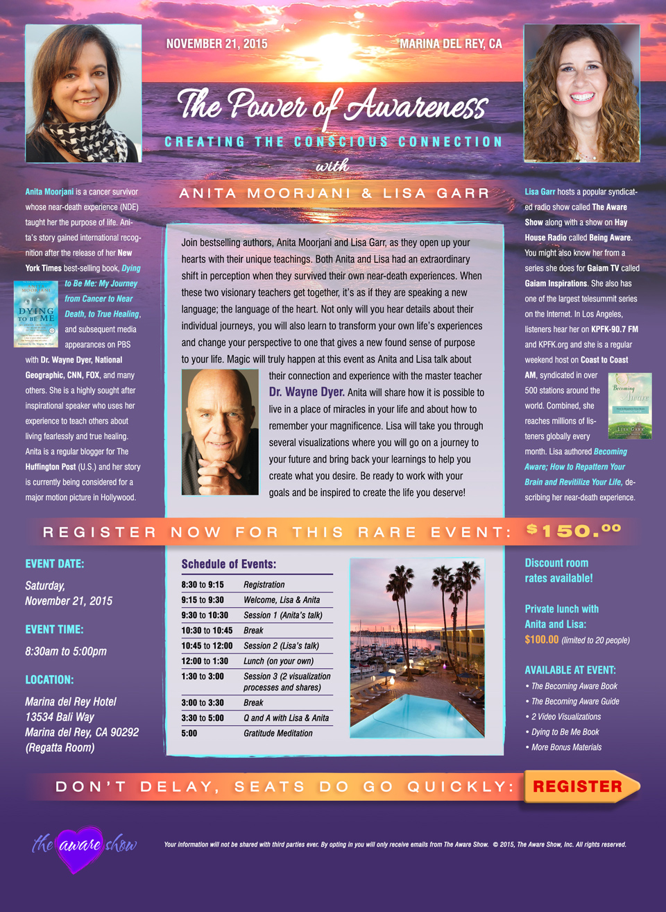 Lisa Garr Power of Awareness Squeeze Page