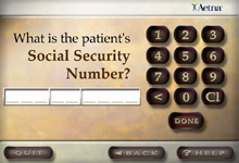 Wellspring Health Kiosk Interface