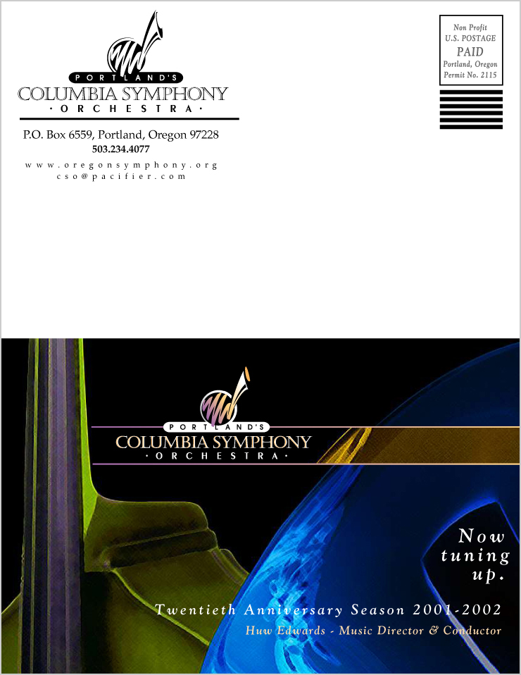 Columbia Symphony Orchestra Mailer