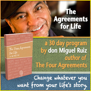 don Miguel Ruiz New Agreements for Life Web Banners