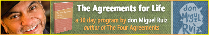 don Miguel Ruiz New Agreements for Life Web Banners