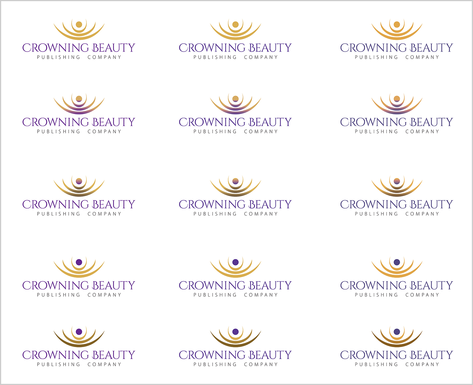 Anat Baniel Method Crowning Beauty Logo Development