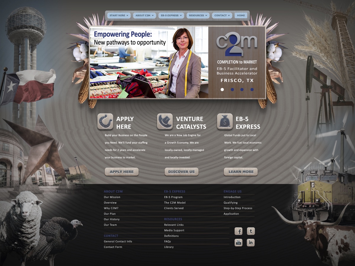 C2M Services Texas Web Site Design