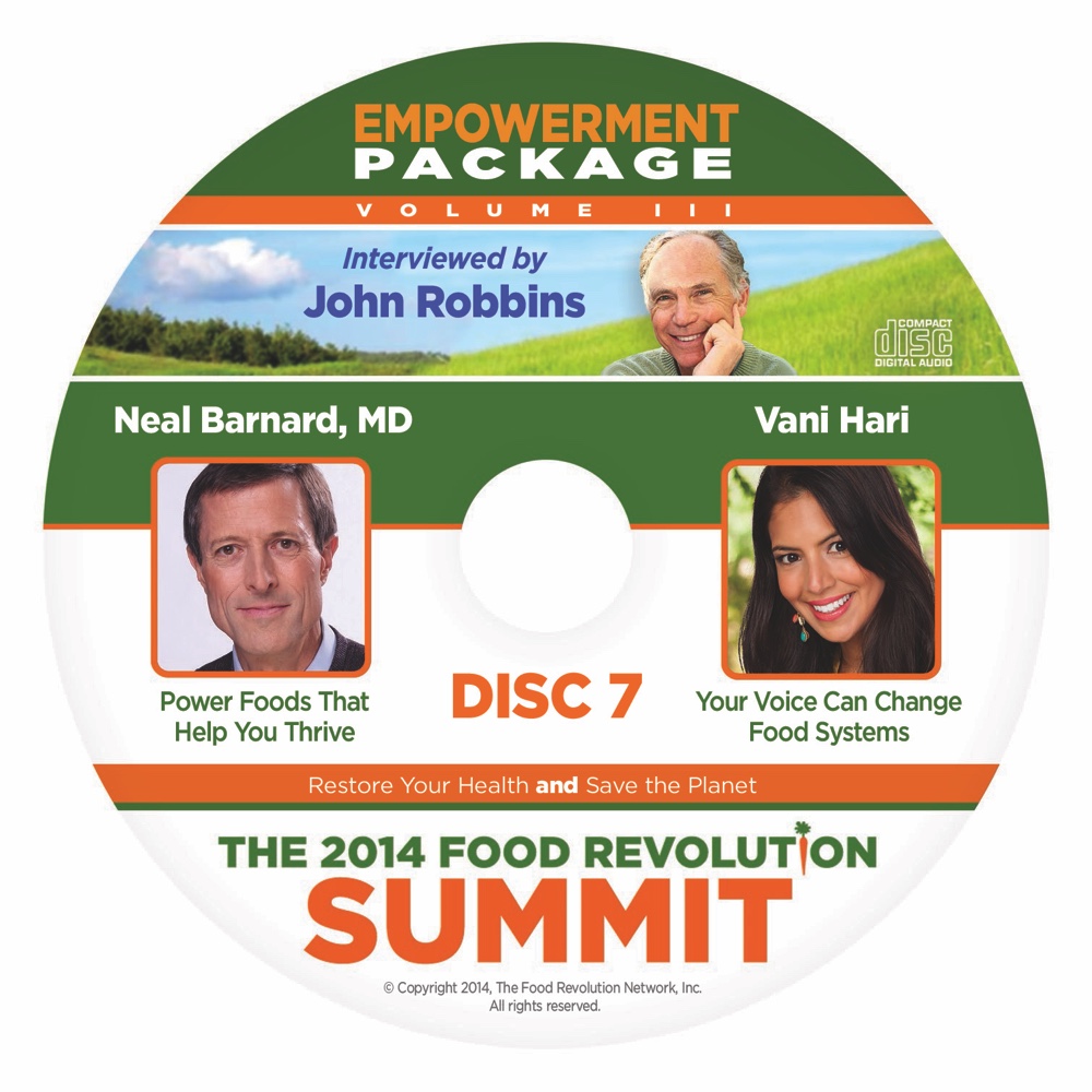 Food Revolution Network CD Labels