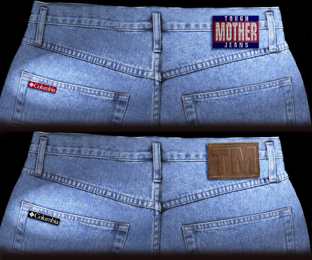 Columbia Sportswear Tough Mother Jeans Patch