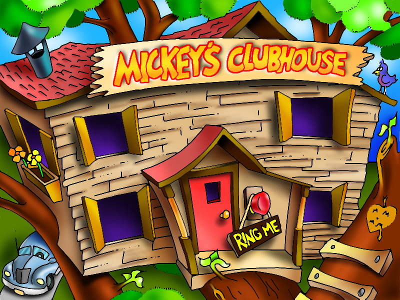 Disney Store Mickey's Clubhouse Kiosk Concept