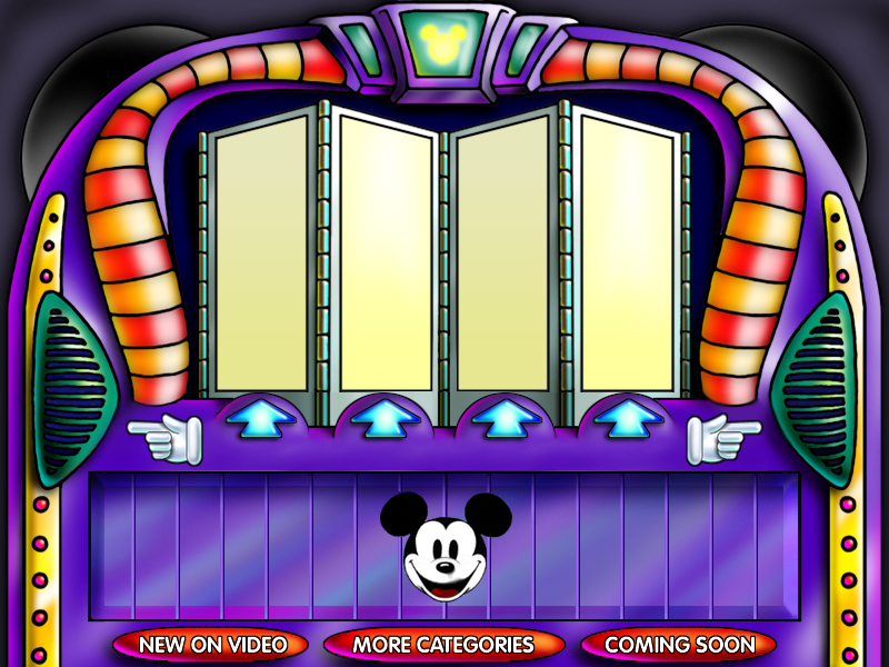 Disney Store Mickey's Clubhouse Kiosk Concept