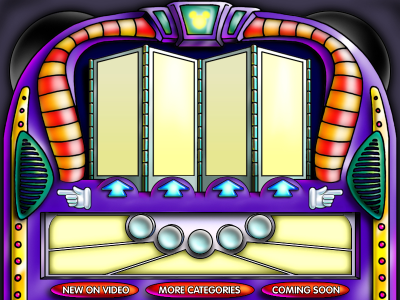 Disney Store Mickey's Clubhouse Kiosk Concept