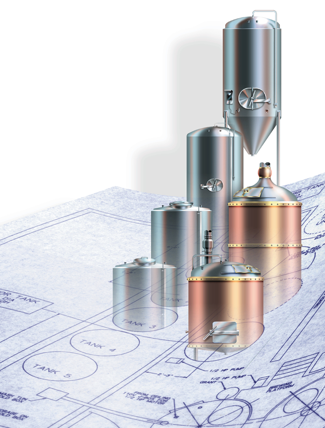 JVNW Brewing Tank Illustrations