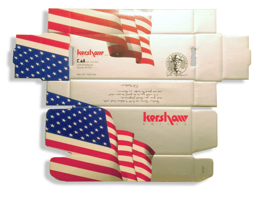Kershaw Knife Package Design