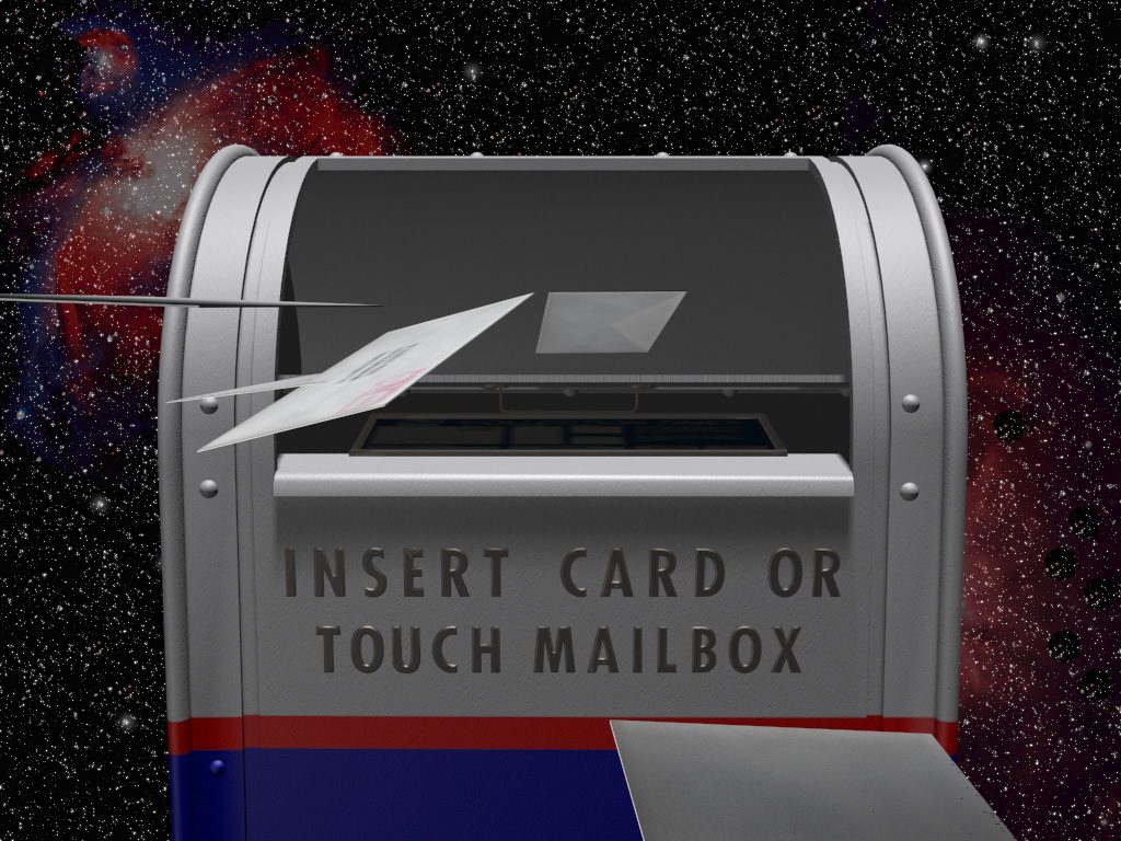 Whats in the Mail for You Interactive Exhibit