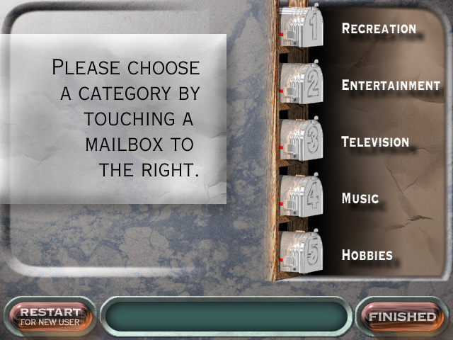 Whats in the Mail for You Interactive Exhibit