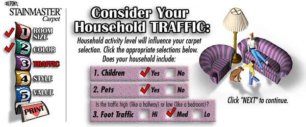 DuPont StainMaster Carpet Game