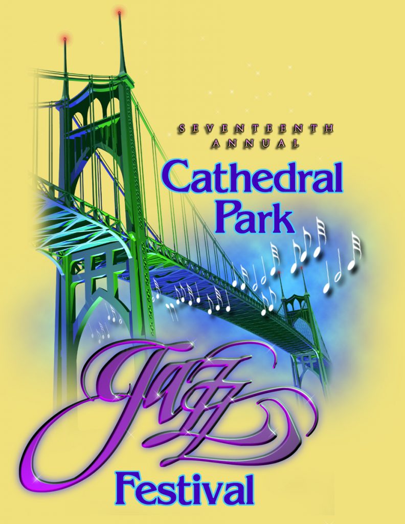 Cathedral Park Jazz Festival T-Shirts