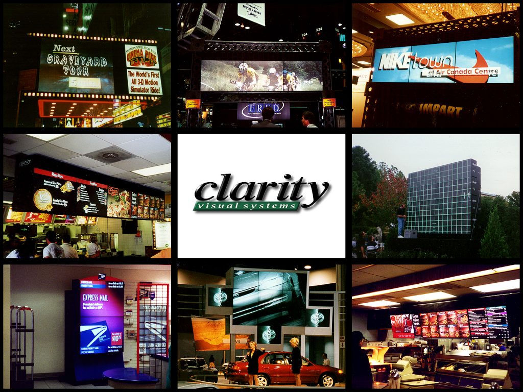 Clarity Visual Systems Digital Sign Media Design