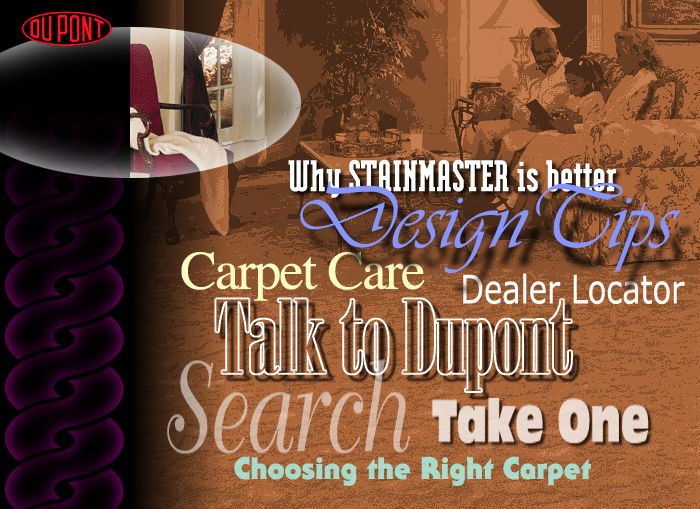 DuPont StainMaster Web Site Design