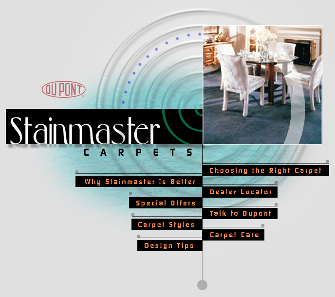 DuPont StainMaster Web Site Design