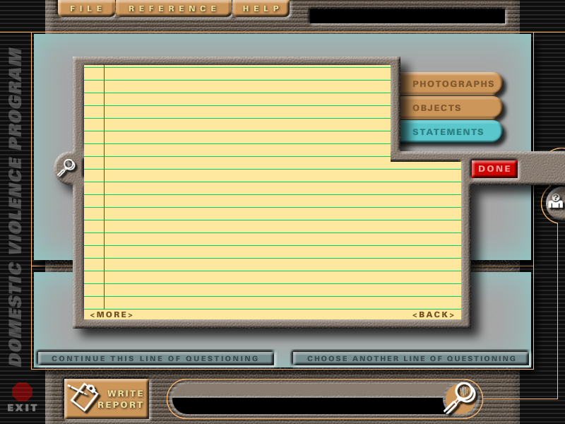 California Highway Patrol Interface