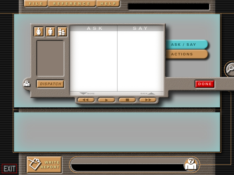 California Highway Patrol Interface