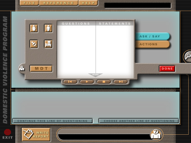 California Highway Patrol Interface