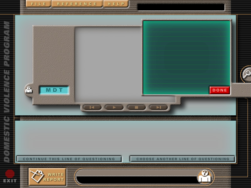 California Highway Patrol Interface