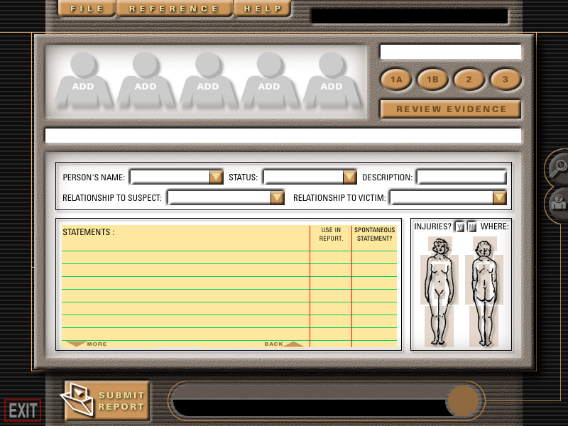 California Highway Patrol Interface