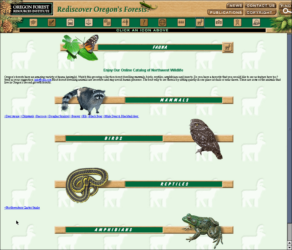 Oregon Forest Resource Institute Land Use Game