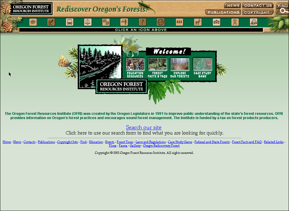 Oregon Forest Resource Institute Land Use Game