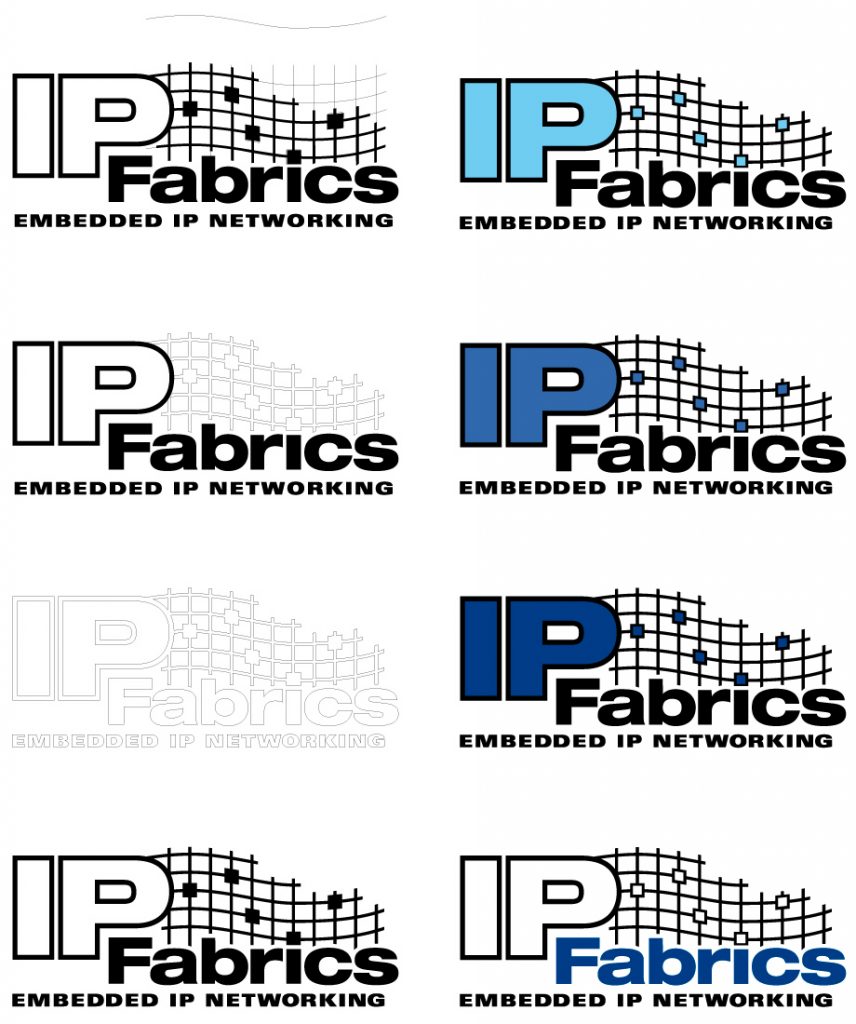 IP Fabrics Logo Design