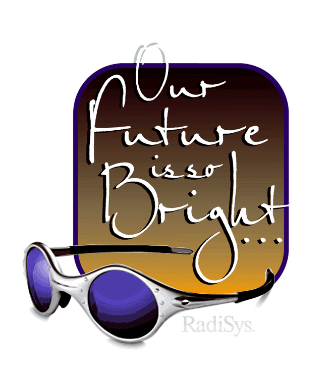 Radisys Future is So Bright Event Logo