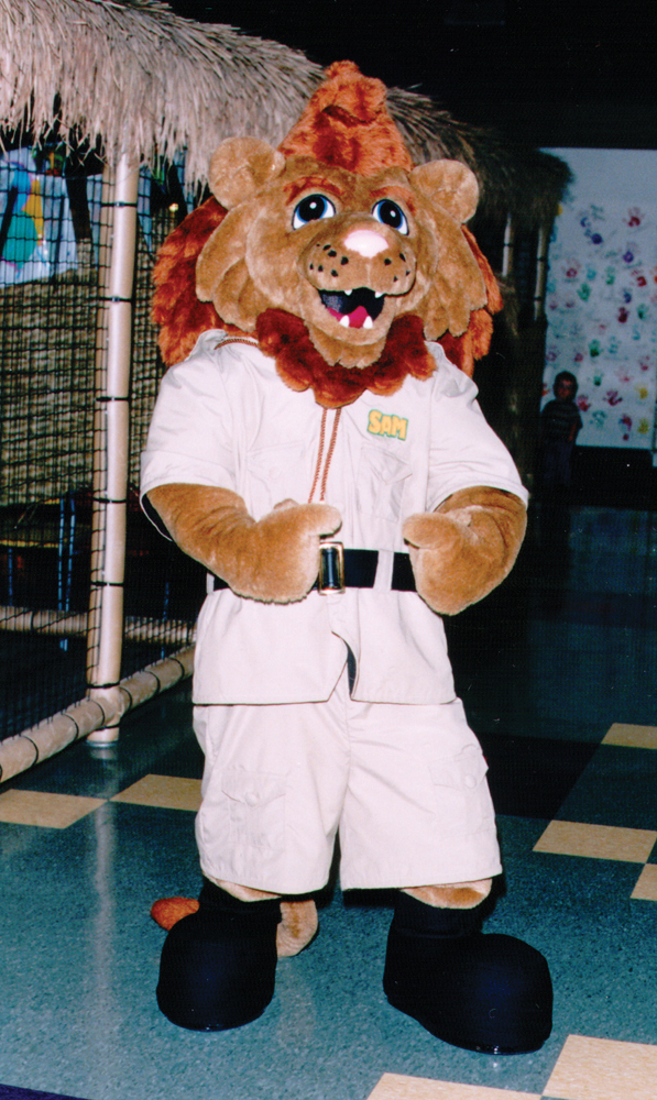 Safari Sam's Afterschool Mascot