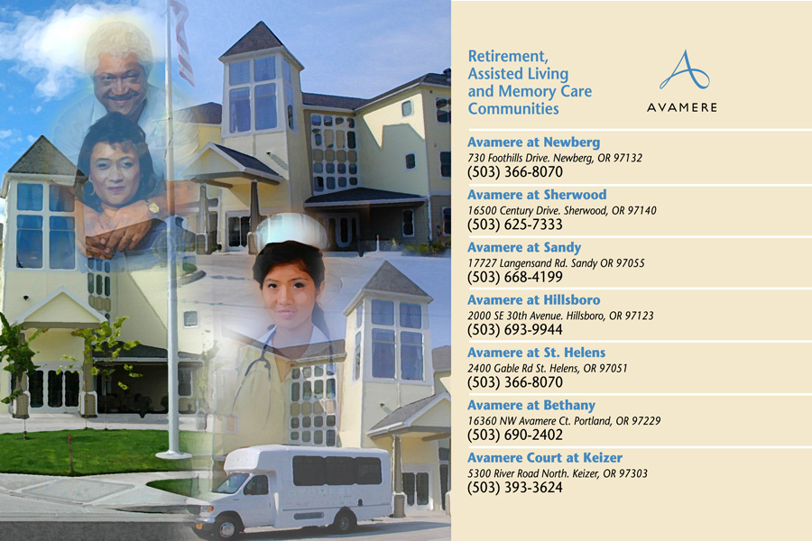Avamere Assisted Living Direct Mail