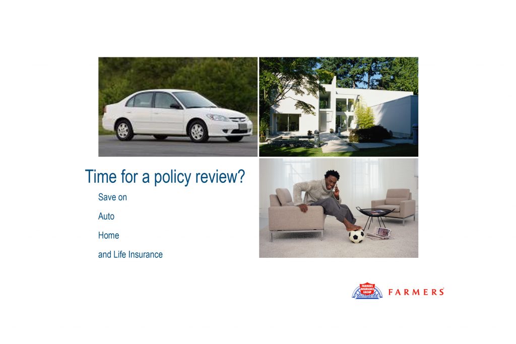 Farmers Insurance Group Direct Mail Postcards