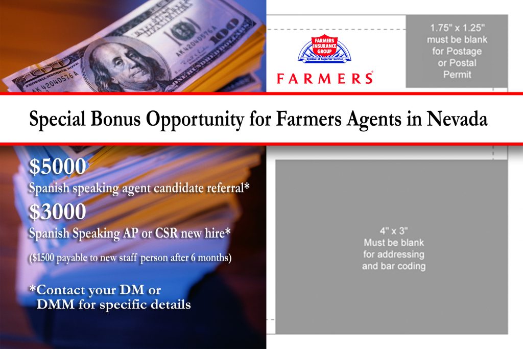 Farmers Insurance Group Direct Mail Postcards