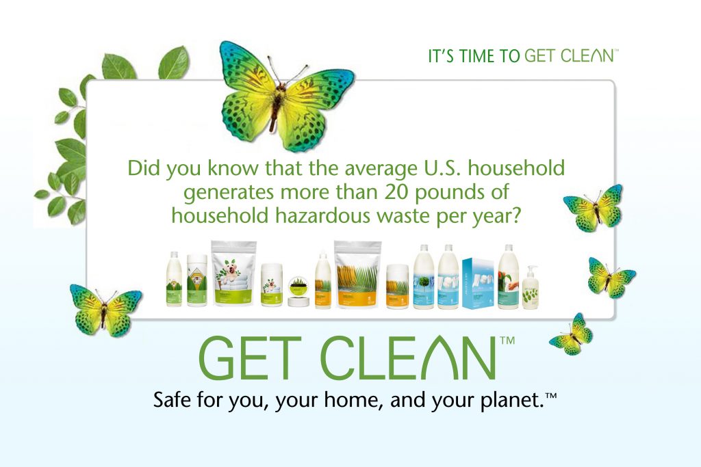 Shaklee Get Clean Postcards