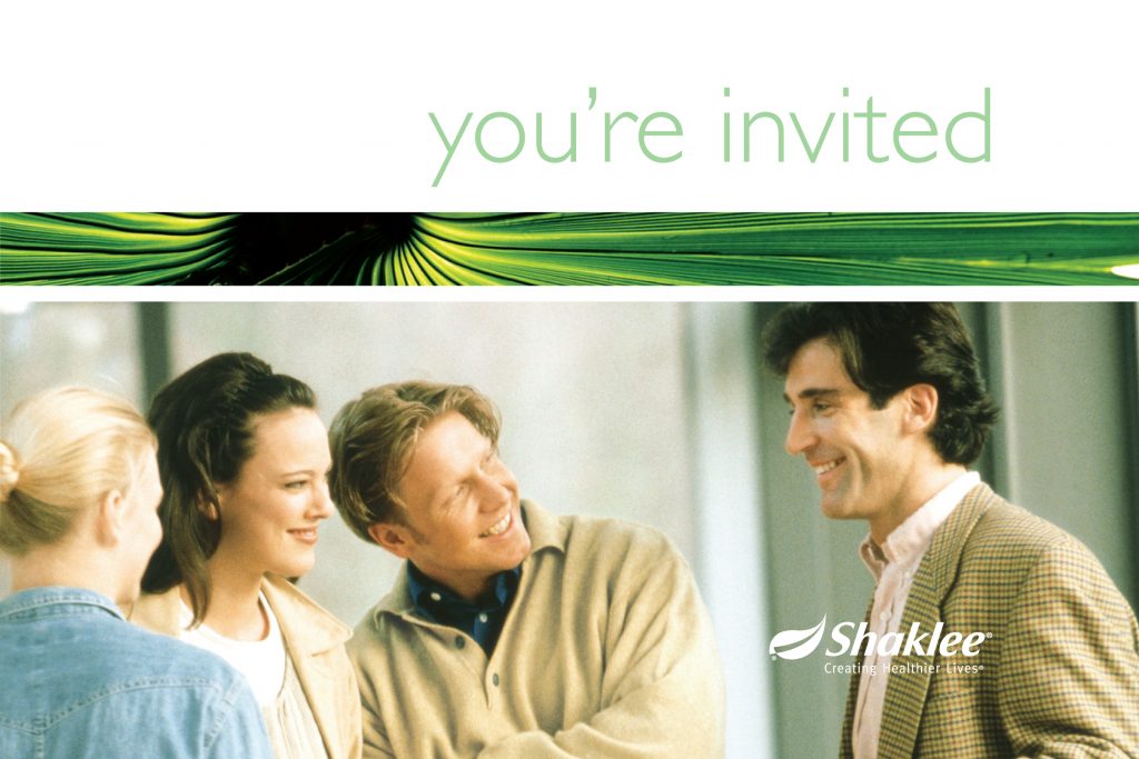 Shaklee Earth Day Invitation Postcards